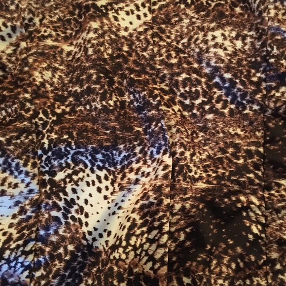 Green Leather & Knit XL Jacket - Picture 6 of 7